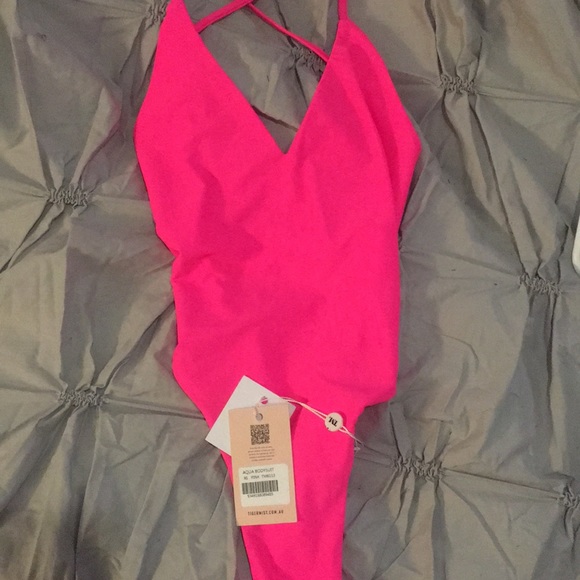 Tiger mist aqua bodysuit - Picture 3 of 3